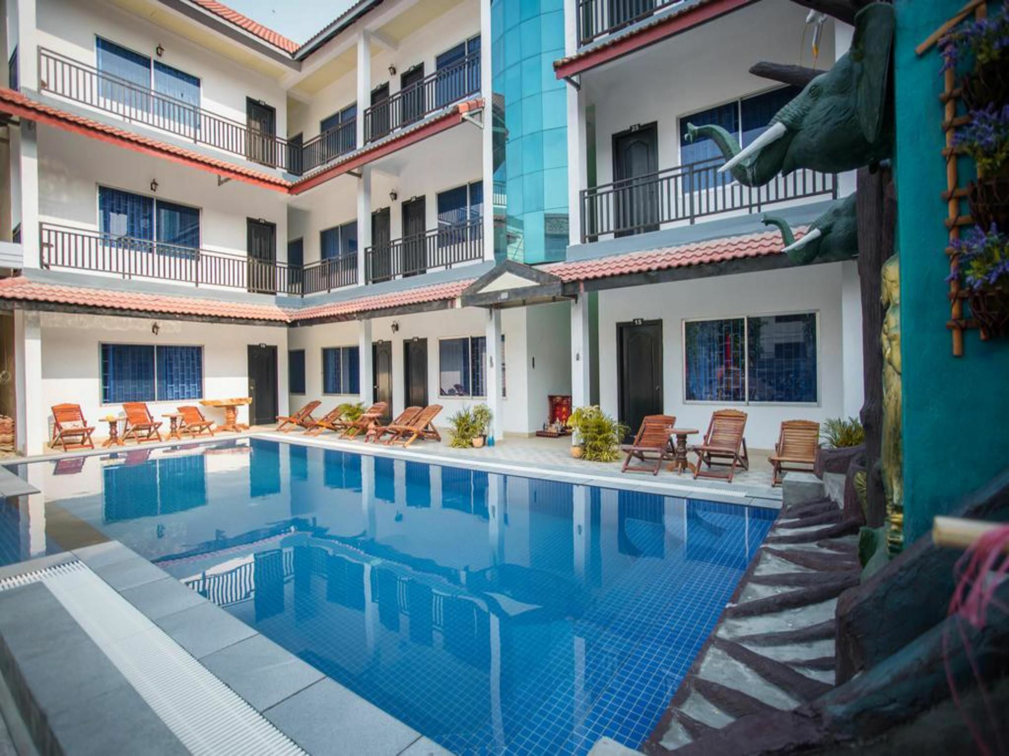 סיאם ריפ Angkor Bosky Hotel מראה חיצוני תמונה
